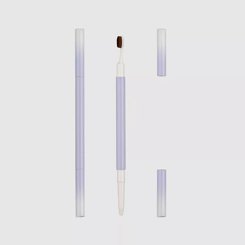 정밀 라운드 팁 포장이있는 알루미늄 이중 종말 브로우 펜